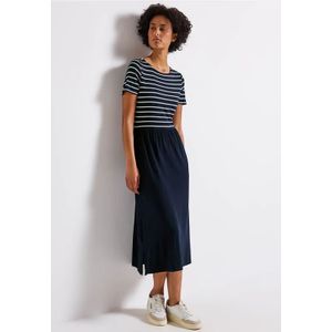 Street One - Midi-jurk - Blauw - Dames