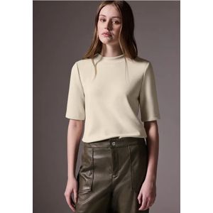 Street One - Studio - Gebreid Overhemd - Beige