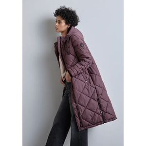 Street One Dames Lange jas in Bruin, in size: 34