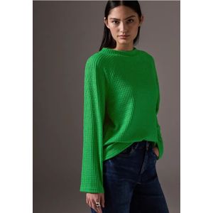 Street One - Studio - Dames Shirt - Groen - Lange Mouwen