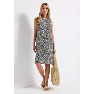 Street One Dames Jurk met patroon in Blauw, in size: 34