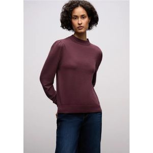 Street One Dames Zachte basistrui in Rood, in size: 34