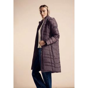 Street One Dames Gewatteerde jas in Bruin, in size: 34
