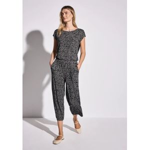 Street One Dames Trui met rechte benen in Blauw, in size: 42