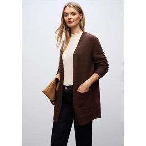 Street One Dames Open vest in Bruin, in size: 34