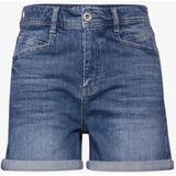 Street One Dames Jeansshort in Blauw, in size: 24