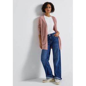 Street One Dames Open vest in Roze, in size: 34