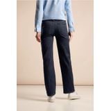 Street One - Damesjeans - Casual Fit - Katoenmix - Middellange Taille - Rechte Pijp