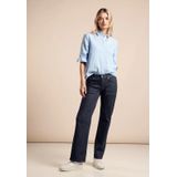 Street One - Damesjeans - Casual Fit - Katoenmix - Middellange Taille - Rechte Pijp
