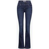 Street One Bootcut jeans voor dames, Donkerblauw zacht gewassen, 29W / 30L