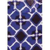 Street One - Blousetop - Blauw - Mouwloos - Grafisch Patroon, Zachte Viscosestof