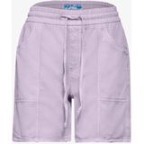 Street One - Jeansshort - Paars - Dames