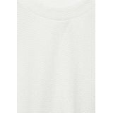 Street One - Gestructureerd Shirt - Wit - Dames