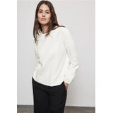 Street One - Gestructureerd Shirt - Wit - Dames