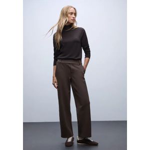 Street One Dames Straight Legs in Bruin, in size: 46