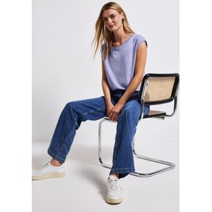 Street One Dames Shirt zonder mouwen in Paars, in size: 34