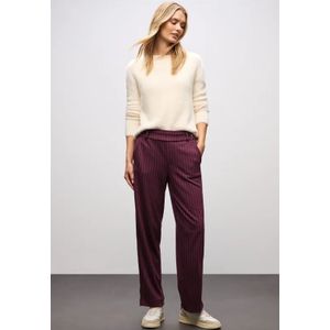 Street One Dames Straight Legs in Rood, in size: 34