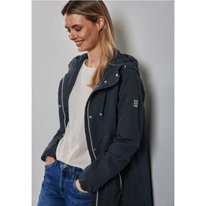 Street One - Dames Lang Windjack - Blauw
