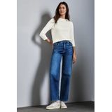 Street One - Truien - Wit - Ronde Hals - Lange Mouwen