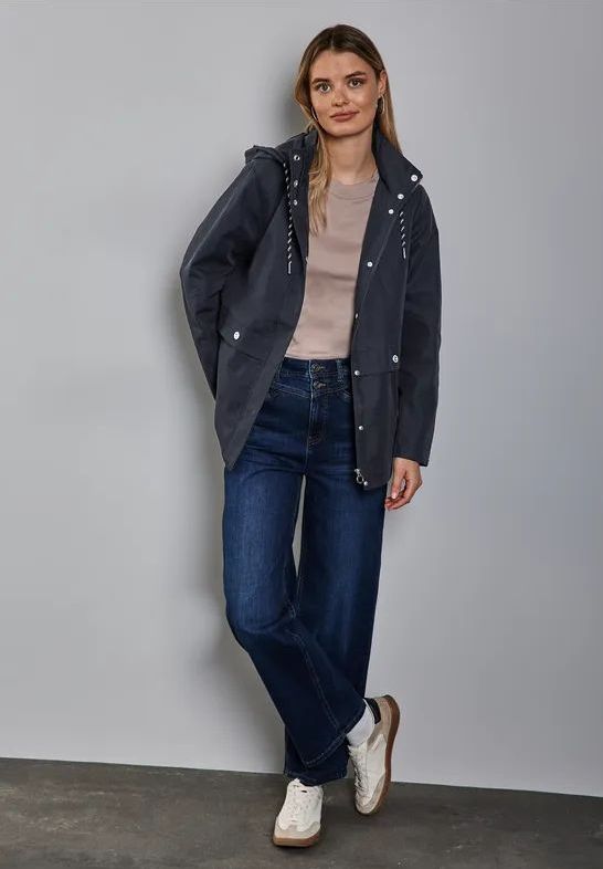 Street One - Dames Parka - Blauw