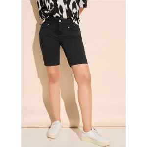 Street One Dames Bermudashort in Zwart, in size: 32