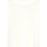 Street One - Studio - Dames Basic Shirt - Wit - Lange Mouwen