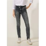 Street One Dames Grijze slim fit jeans in Grijs, in size: 24