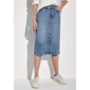 Street One Dames Denim rok in Blauw, in size: 32