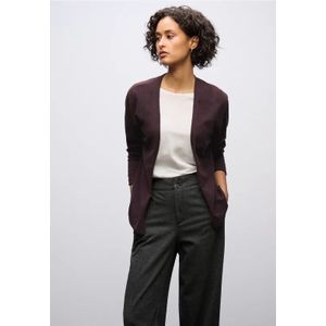 Street One Dames Open vest in Rood, in size: 34