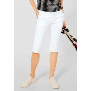 Street One Dames Casual-fit bermuda in Wit, in size: 36