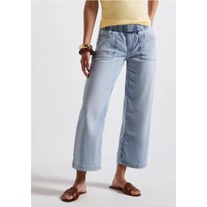 Street One Dames Jeans broek in Blauw, in size: 24