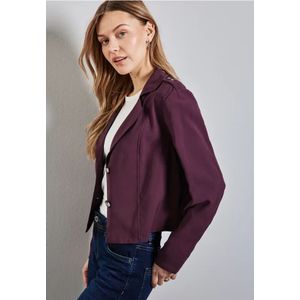 Street One Dames Kurzer Trenchcoat in Rood, in size: 34