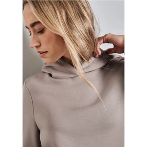 Street One Dames Cupro Sweat Hoodie in Beige, in size: 34