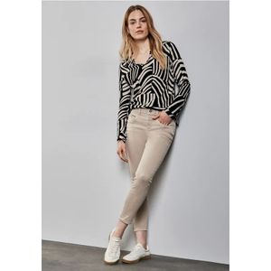 Street One Dames Shirt in Zwart, in size: 38