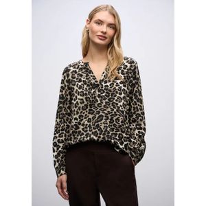 Street One Dames Tuniek Leo in Beige, in size: 34