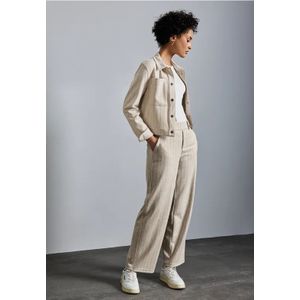 Street One Dames Rechte broekspijpen in Beige, in size: 42