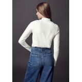 Street One - Studio F322066 - T-shirt - Gebroken Wit - Katoenmix