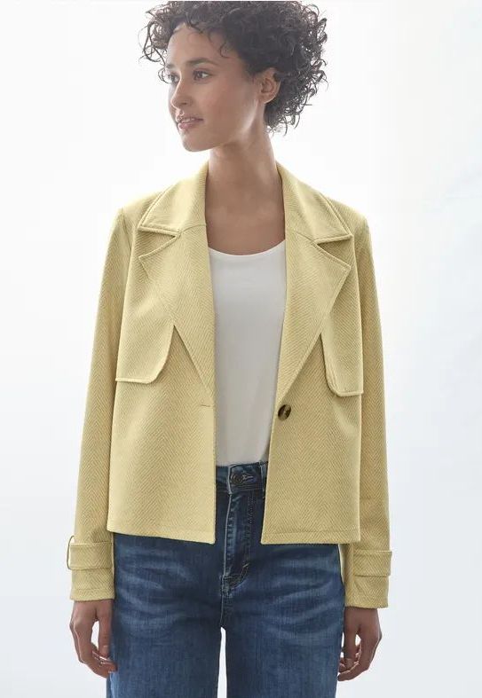 Street One - Korte Jack - Blazer - Velours - Dames