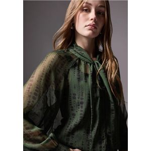 Street One - Studio - Chiffon Blouse - Groen