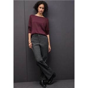 Street One Dames Gebreide trui in Rood, in size: 46