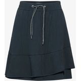 Street One Dames Rok met volants en structuur in Groen, in size: 32