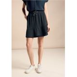 Street One Dames Rok met volants en structuur in Groen, in size: 32