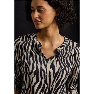 Street One Dames Shirt in Zwart, in size: 34
