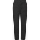 Street One Studio Dames Geruite chino's in Grijs, in size: 38