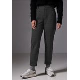 Street One Studio Dames Geruite chino's in Grijs, in size: 38
