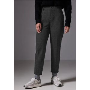 Street One Studio Dames Geruite chino's in Grijs, in size: 38