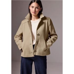 Street One Studio Dames Kort jasje in Beige, in size: 46