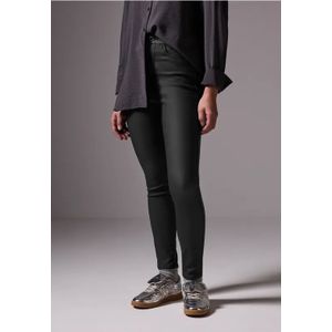 Street One Studio Dames Broek met coating in Zwart, in size: 32