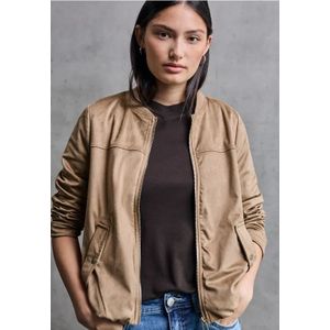 Street One - Studio - Blouson - Bruin - Velours