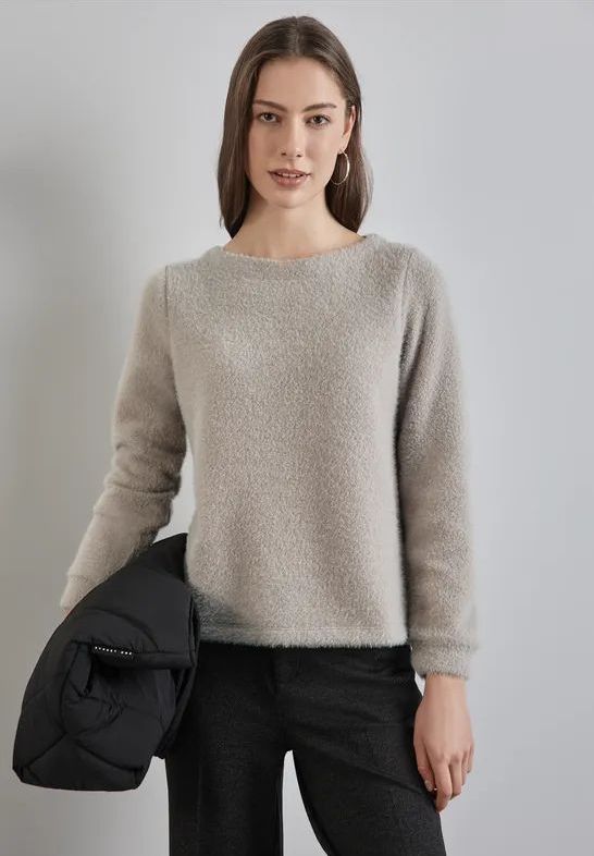 Street One - A322514 - T-shirt - Breezy Beige